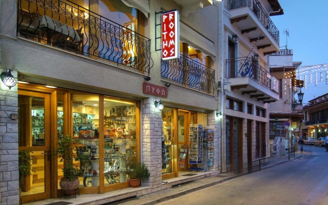 Pitho Hotel Delphi Bagian luar foto