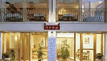 Pitho Hotel Delphi Bagian luar foto